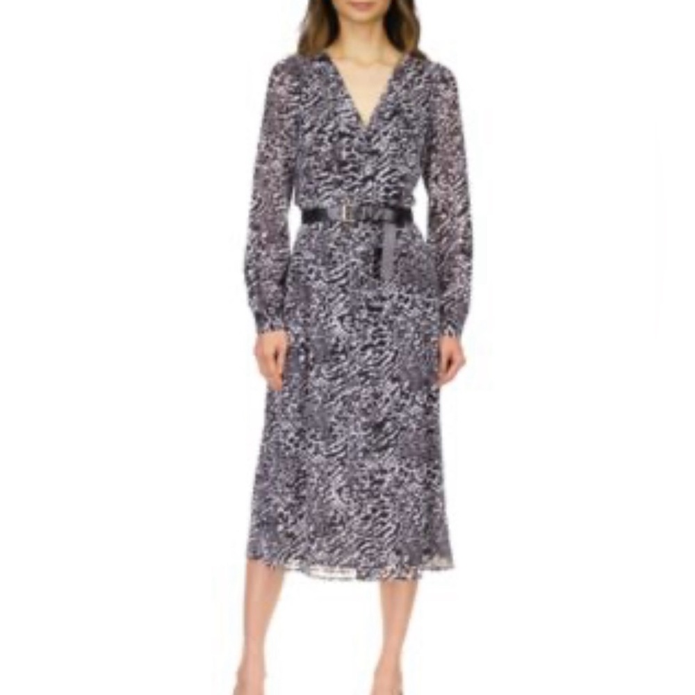 Women's Animal-Print Kate Belted Dress